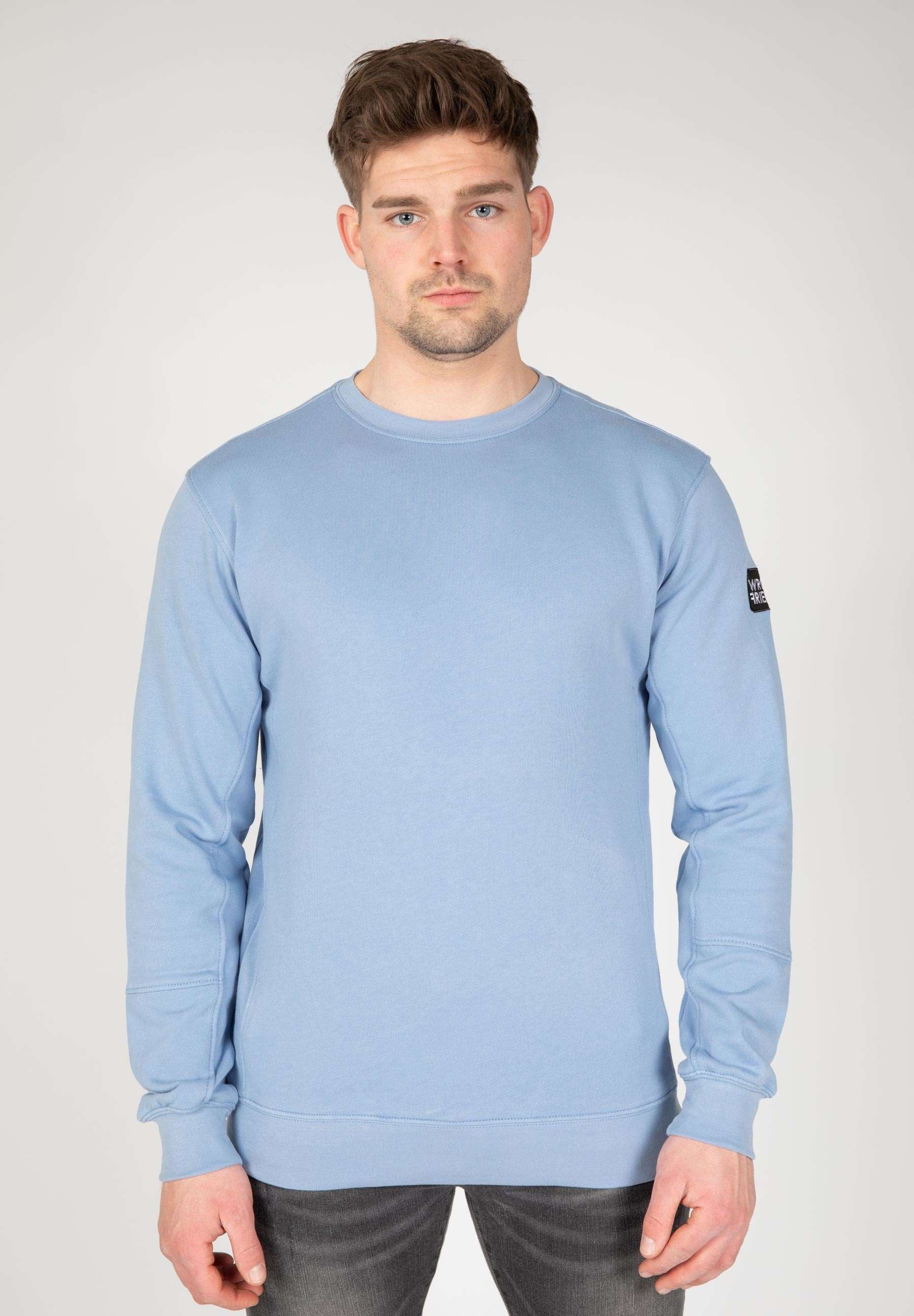 Leon Crewneck Sweatshirt Blau
