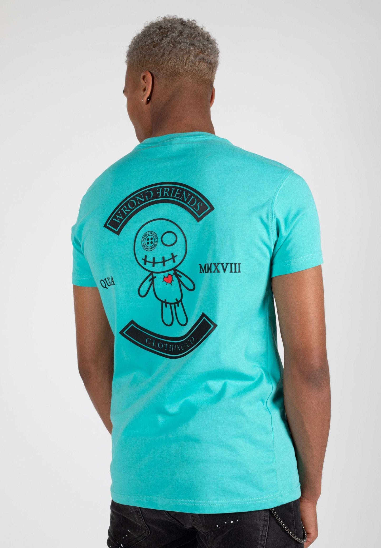 Verona T-shirt Turquoise