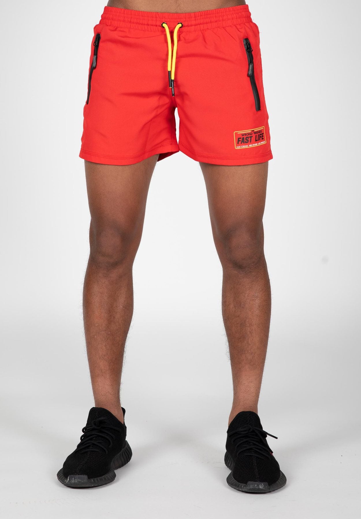 Fast Life Shorts Red